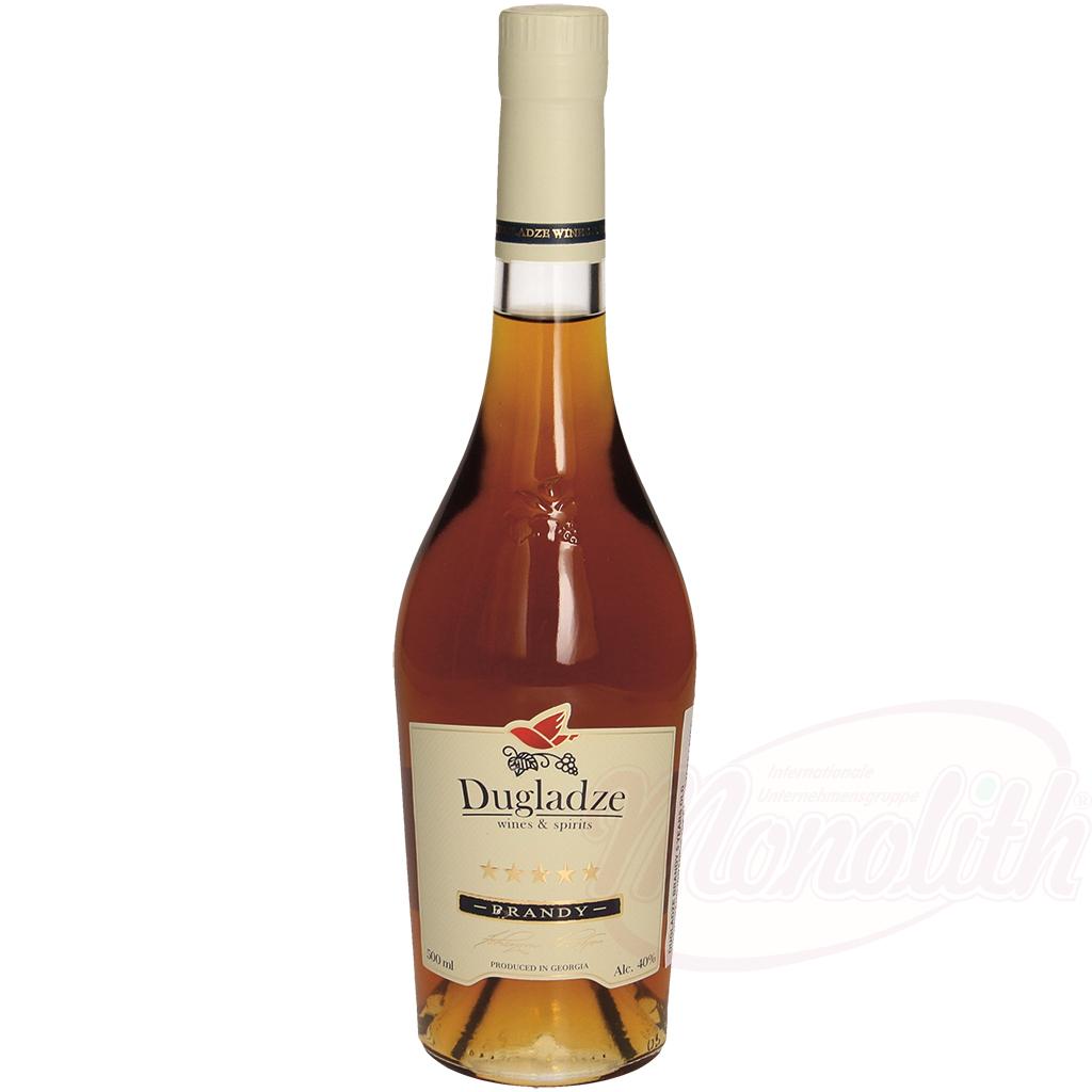 Georgische brandy "Dugladze" 5 jaar 0,5l