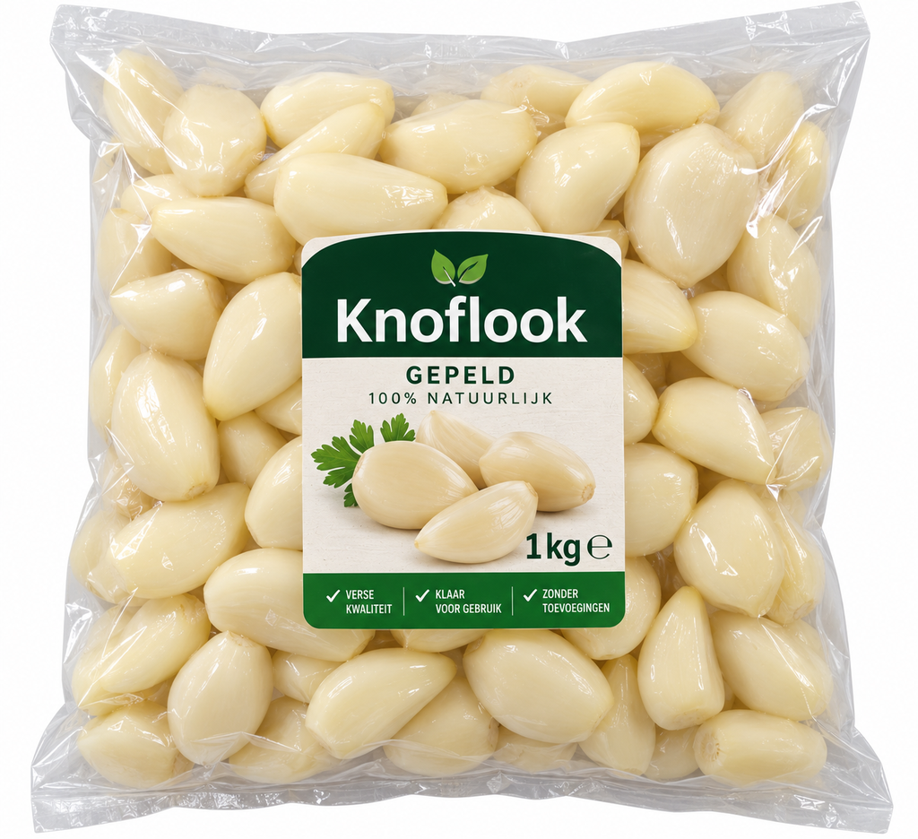 Knoflook gepeld 1kg
