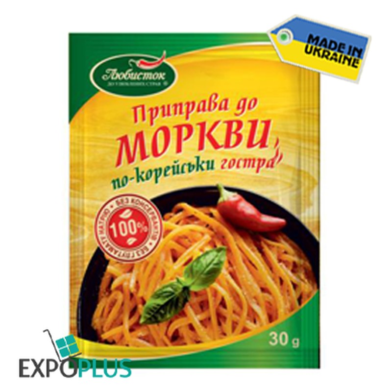 Kruiden koreaanse wortelkuiden pikant