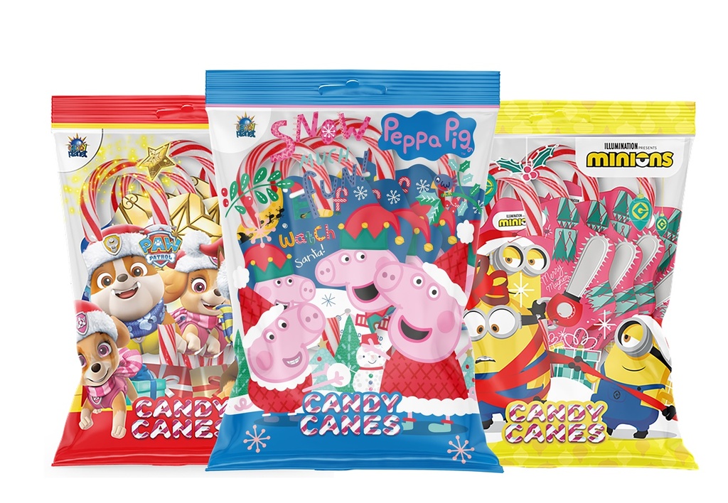 Peppa Pig candy canes