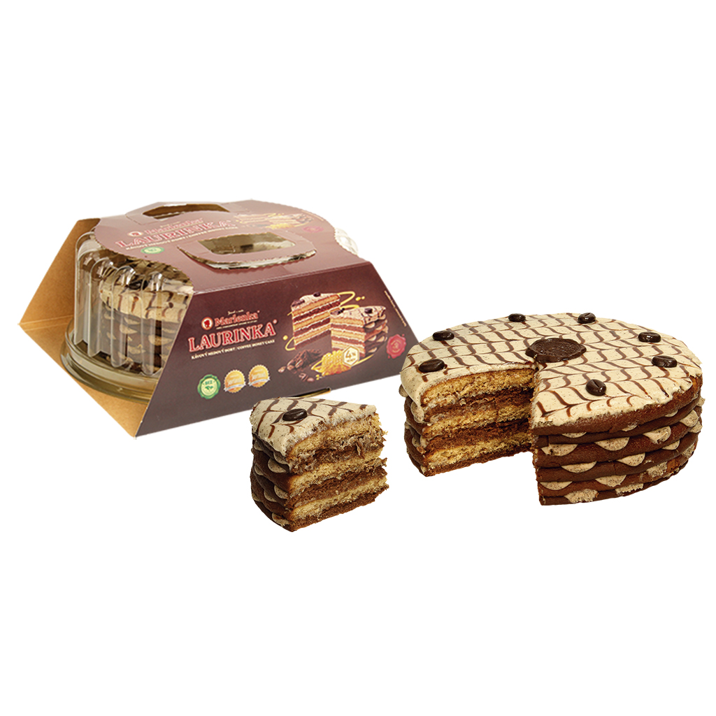 Torte "Laurinka" met 56% roomvulling, diepgevroren