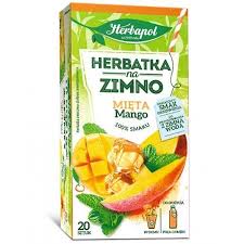 Herbapol koude munt mangothee 36g