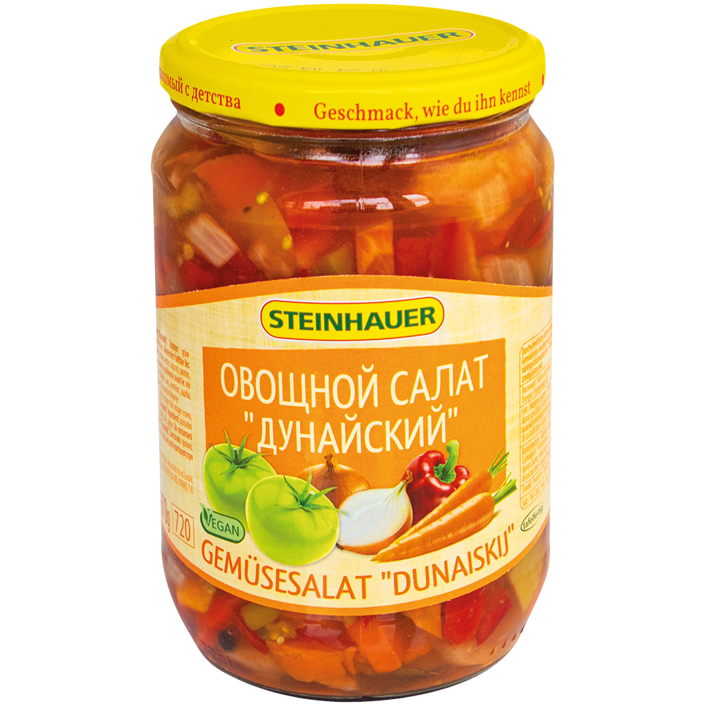 Овощной салат "Дунайский"