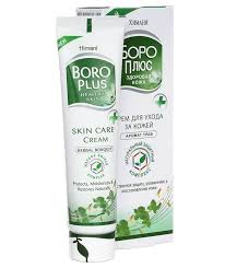 Huidcrème "Boro Plus", verschillende soorten