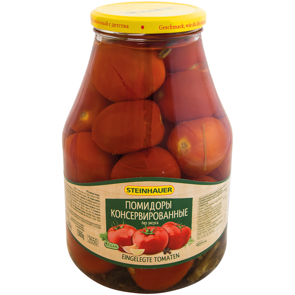 "Steinhauer" Tomaten ingelegd zonder azijn 2,65 l