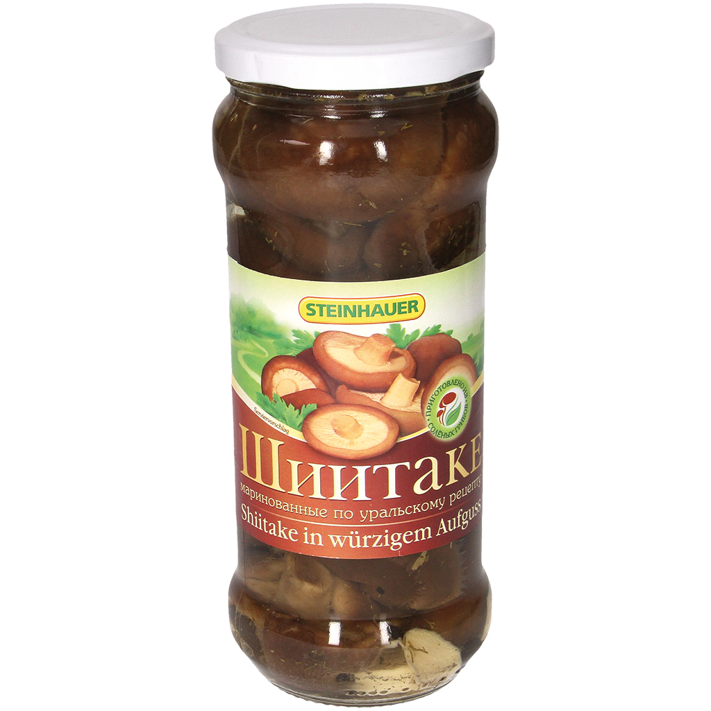 "Steinhauer" Shiitake gemarineerd op Oeral-wijze 530 g