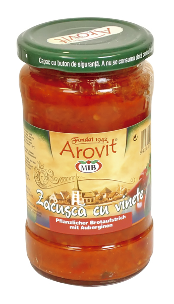 "Arovit" Zacusca met aubergine 300 g