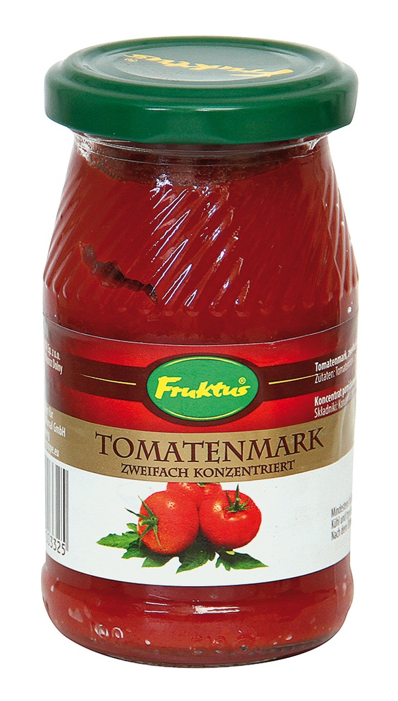 "Fruktus" Tomatenpuree dubbel geconcentreerd 190 g