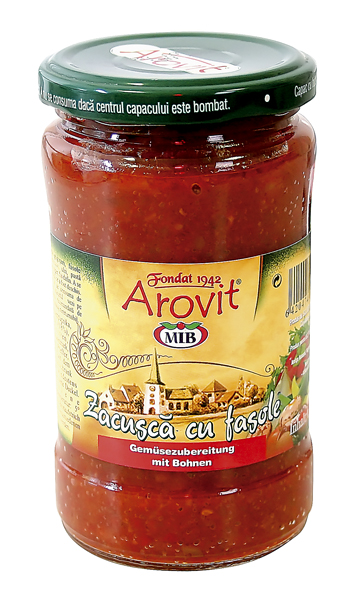 "Arovit" Zacusca met bonen 300 g