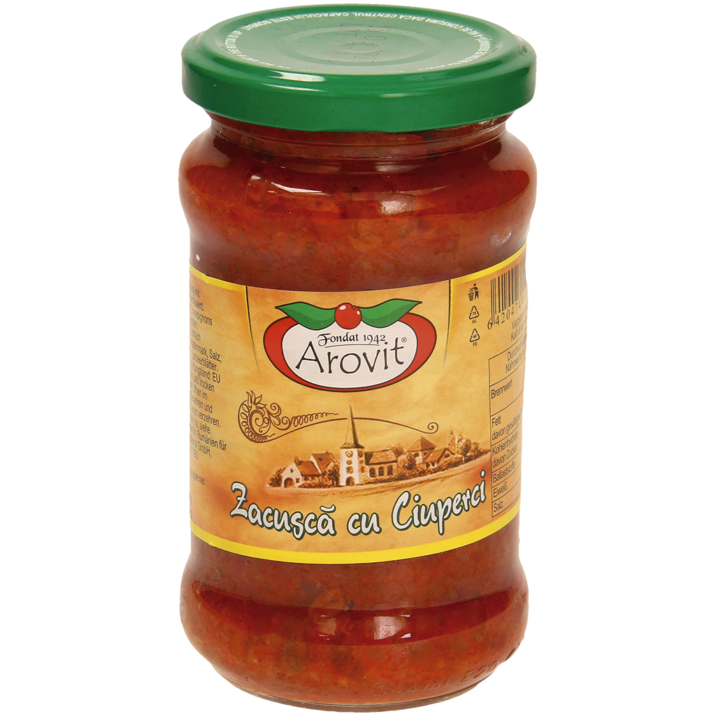 "Arovit" Zacusca met champignons 300 g