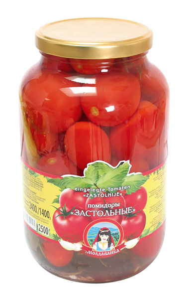 "Moldavanka" Tomaten gemarineerd Zastolnye 2,4 kg