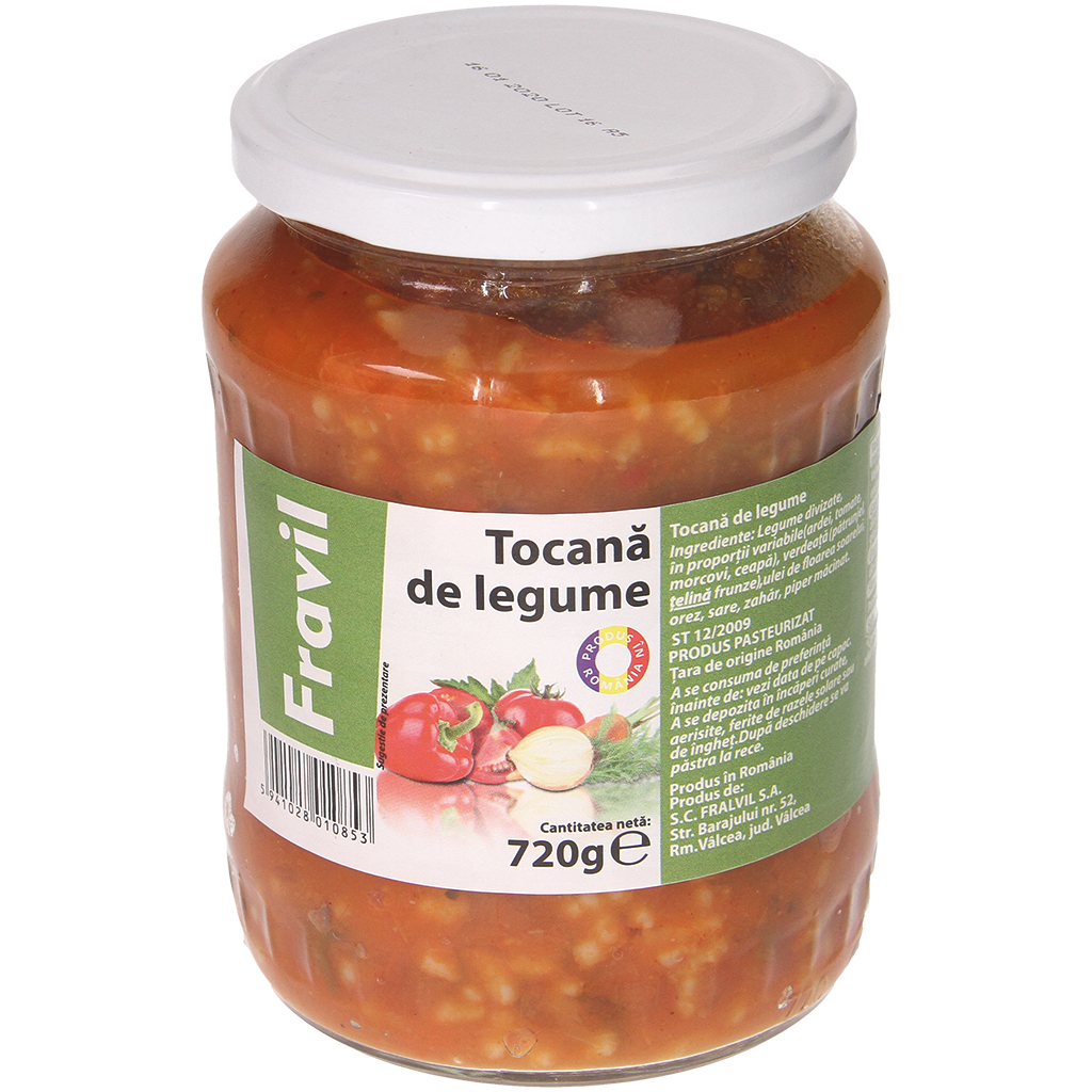 "Fravil" Groentestoofpot met rijst Tocana 720 g