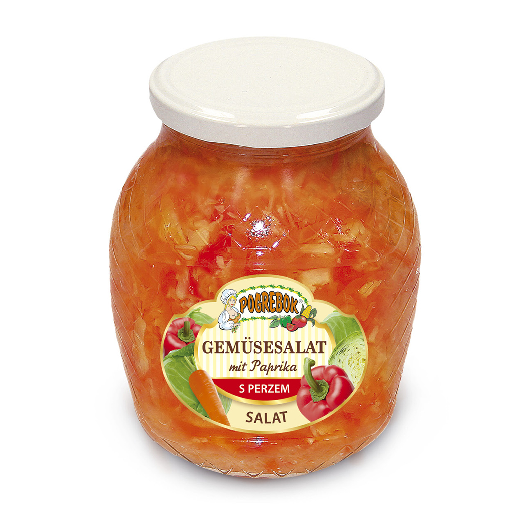 "Pogrebok" Groentesalade met paprika 830 g