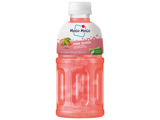 Limonade met guavesmaak en Nata de Coco