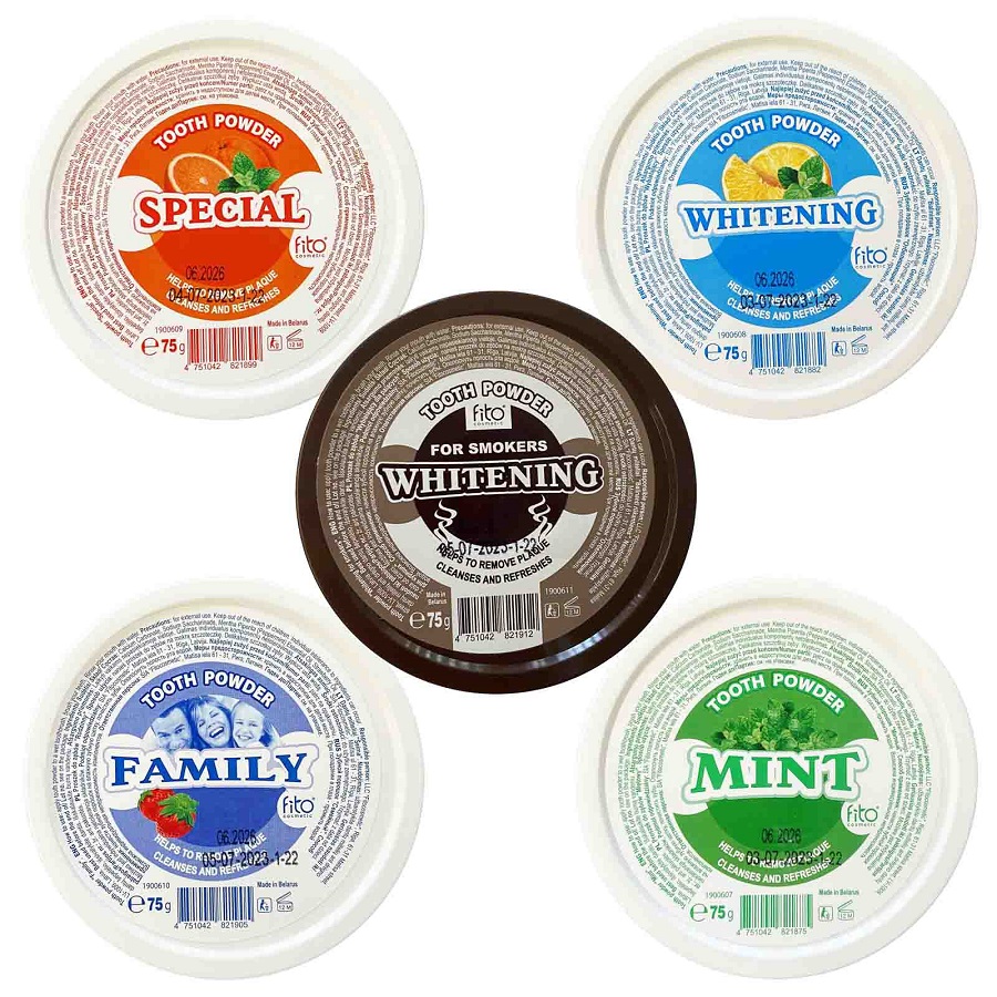 Tandpoeder voor rokers, 75g
