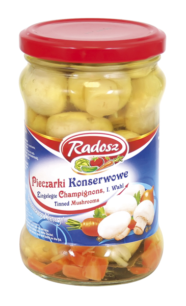 "Radosz" Champignons gemarineerd eerste keuze 320 ml