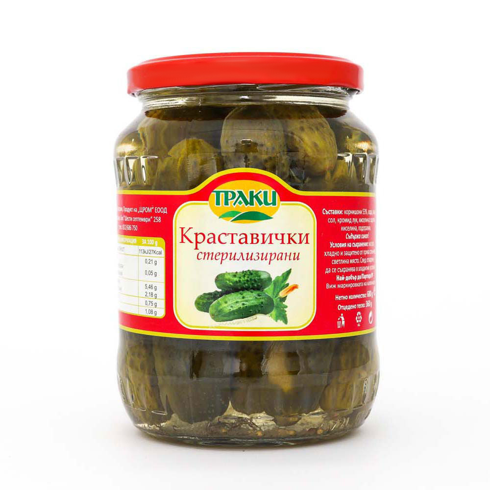 TRAKI AUGURKEN 680G