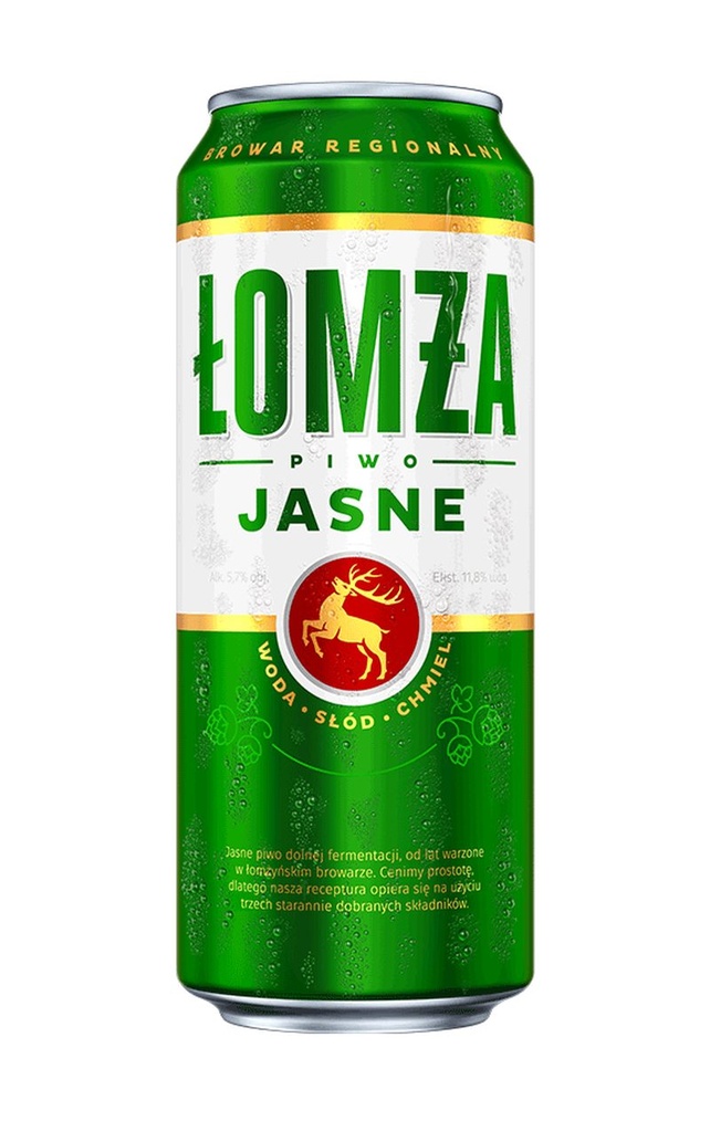 Lomza Jasne bier 5,7% blik 0,5l