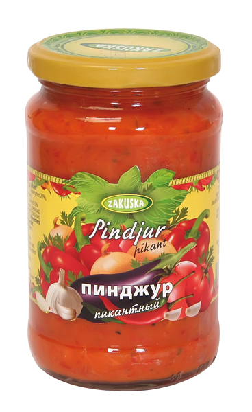 "Zakuska" Pindjur groentebereiding 350 g