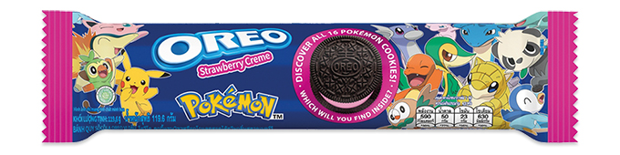 OREO Sandwichkoekjes met aardbeiensmaak 24x119,6g