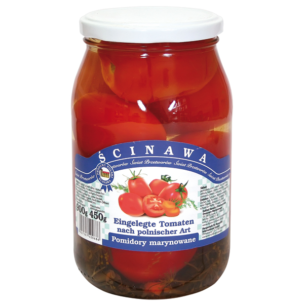 "Scinawa" Tomaten gemarineerd Pomidory konserwowe 900 ml