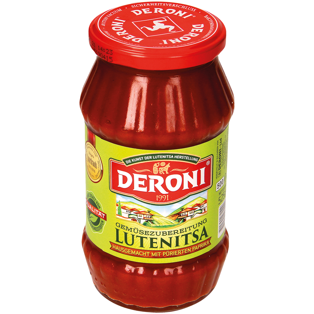 "Deroni" Groentebereiding met paprikapuree 500 ml