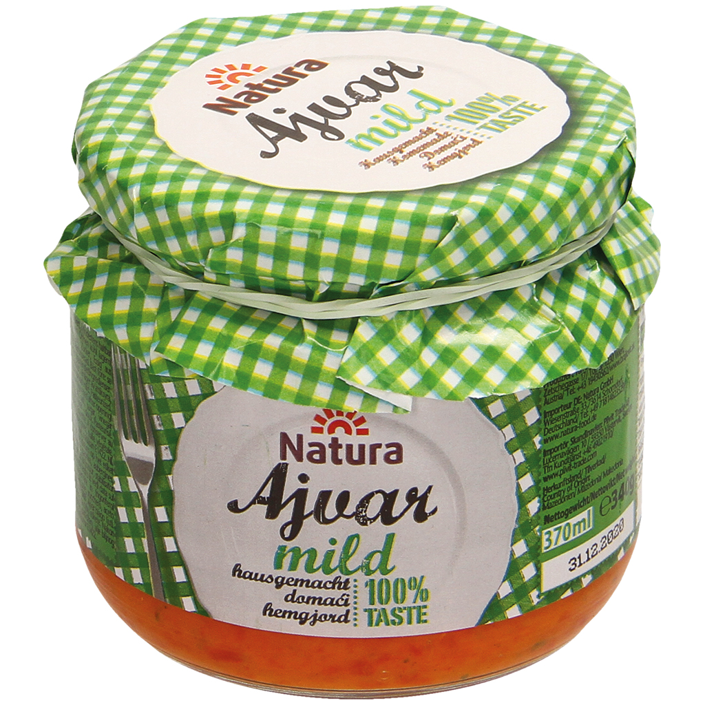 "Natura" Ajvar mild 370 ml