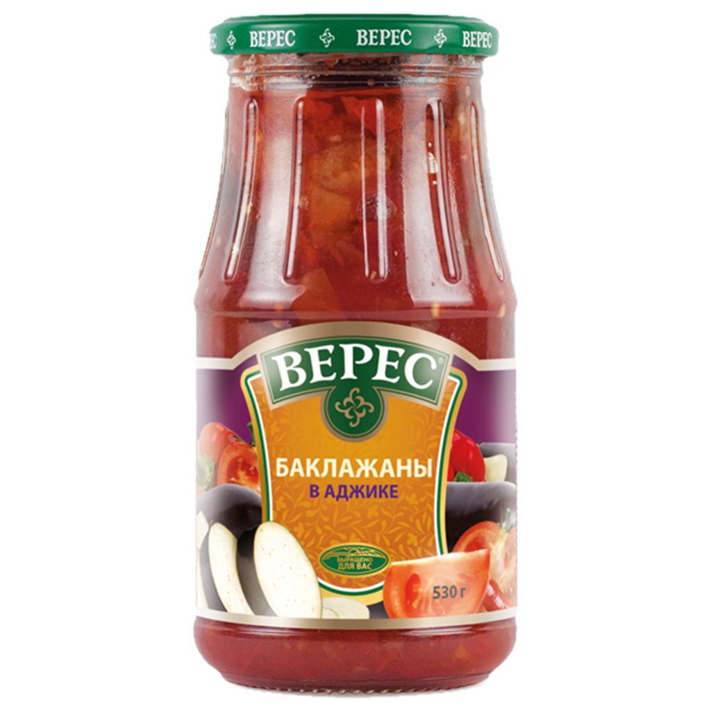 Aubergine in kruidensaus "Adjika"