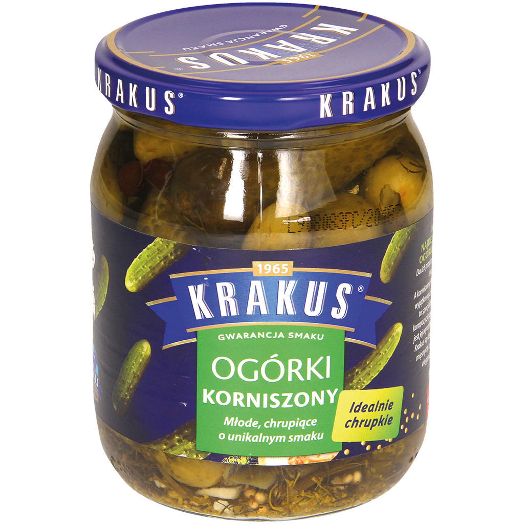 "Krakus" Kleine augurken gemarineerd 500 g