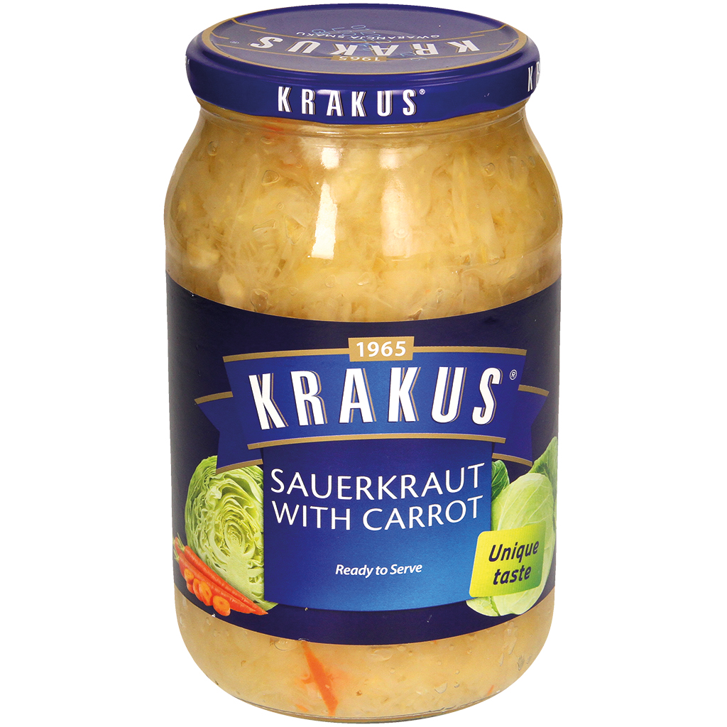 "Krakus" Zuurkool met wortel 900 g