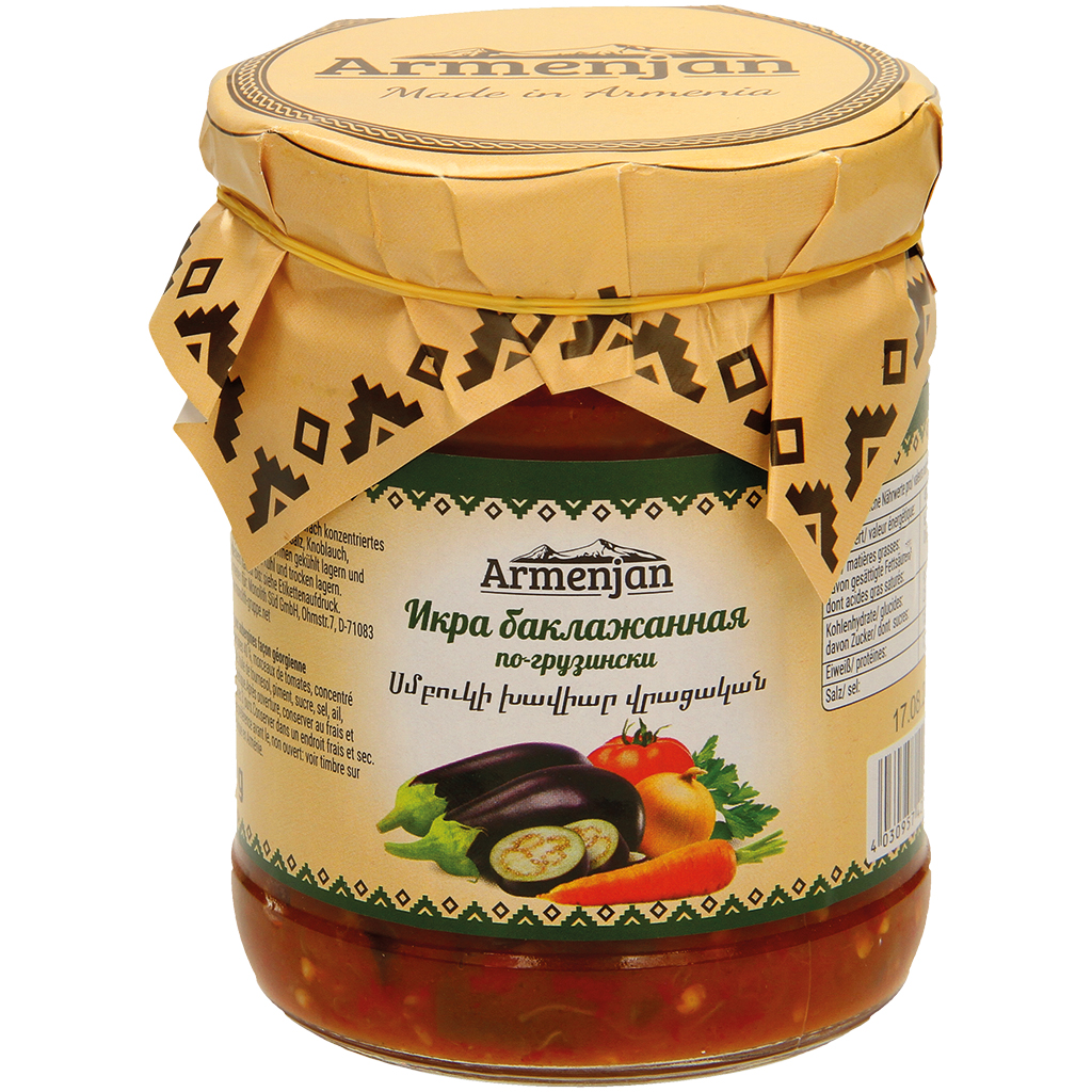 "Armenjan" Auberginebereiding op Georgische wijze 460 g