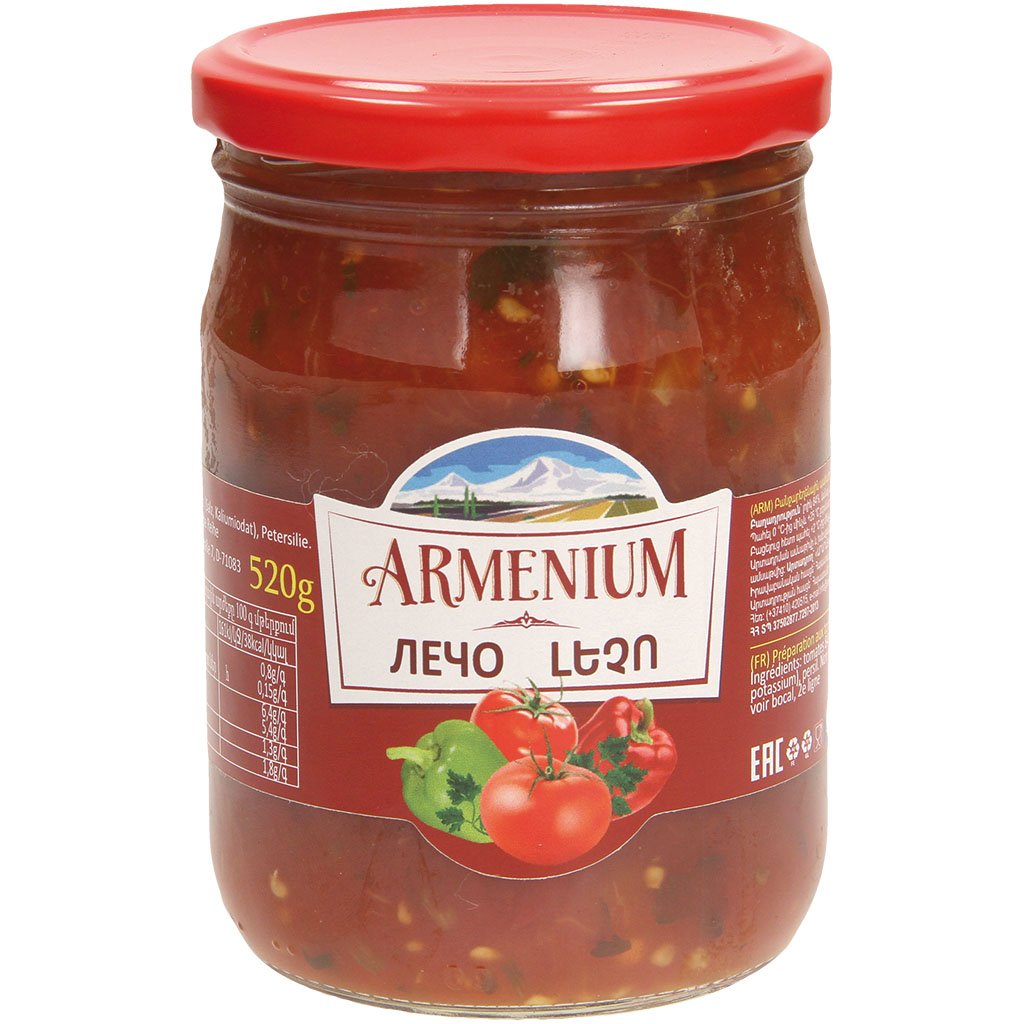 "Armenium" Lecho tomaat met paprika 460 g