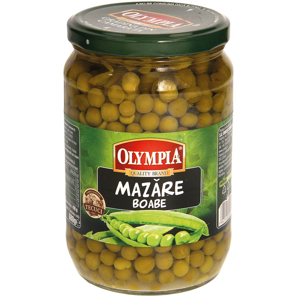Groene erwten 680 g