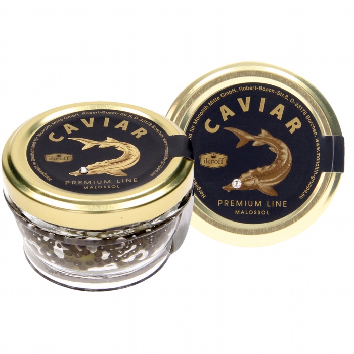 "IKROFF" steur kaviaar Premium Line