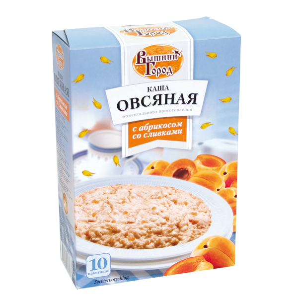 "Vishnij Gorod" Havermoutpap met abrikoos 410 g