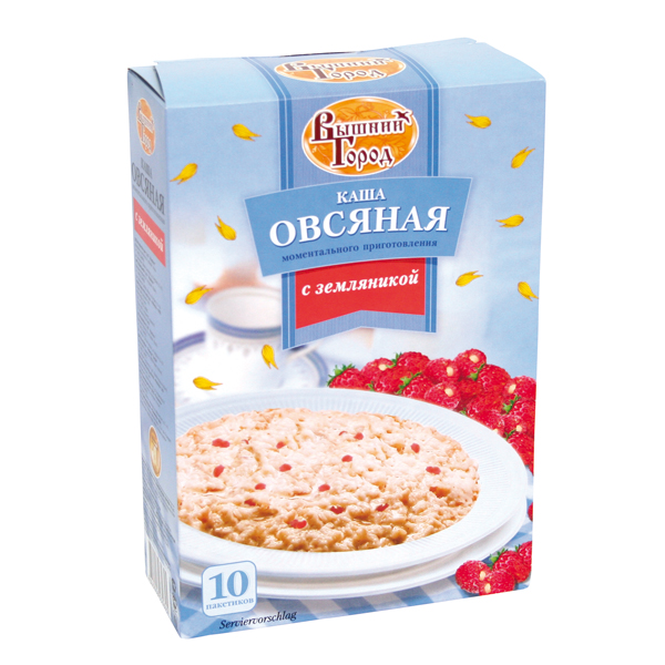 "Vishnij Gorod" Havermoutpap met bosaardbei 370 g