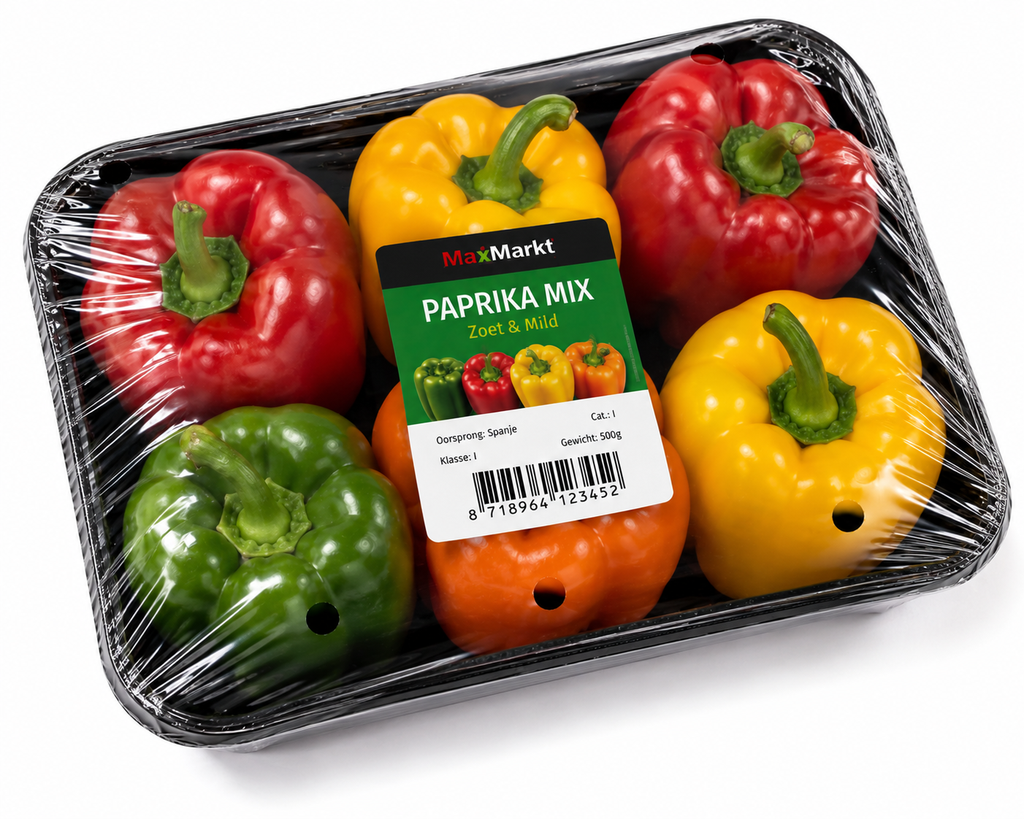 Paprika Mix verpakt