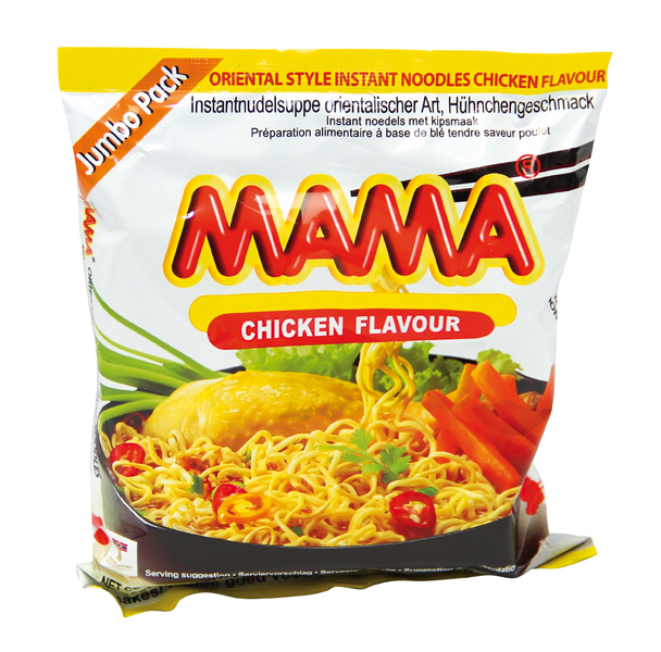 Instantnoedelsoep met kippen smaak "MAMA"