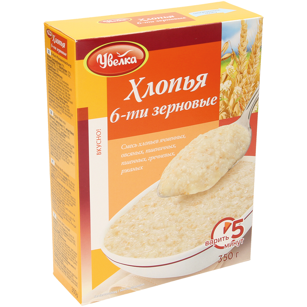 "Uvelka" 6-granenvlokken 350 g