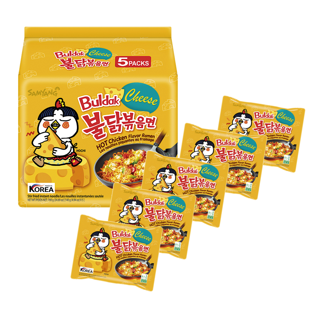 "SAMYANG" instantnoedels in Oosterse stijl - met pittige kip