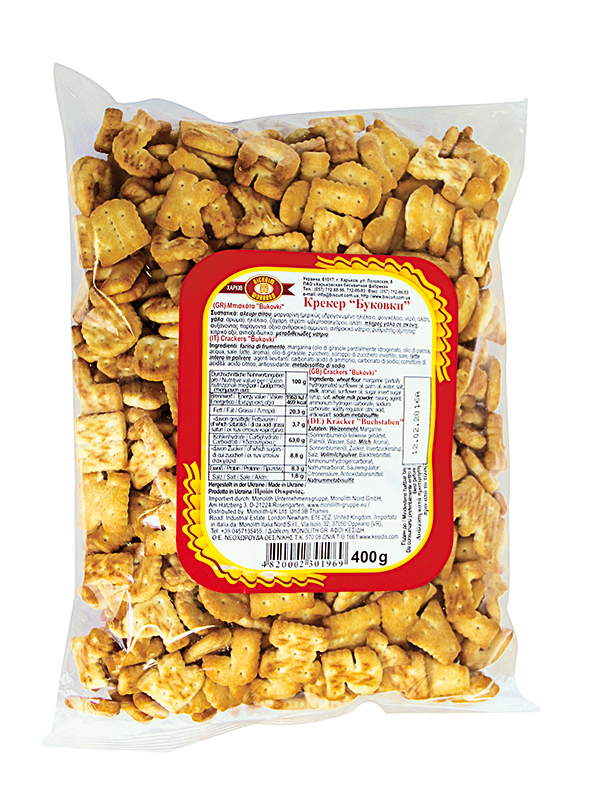 Crackers letters