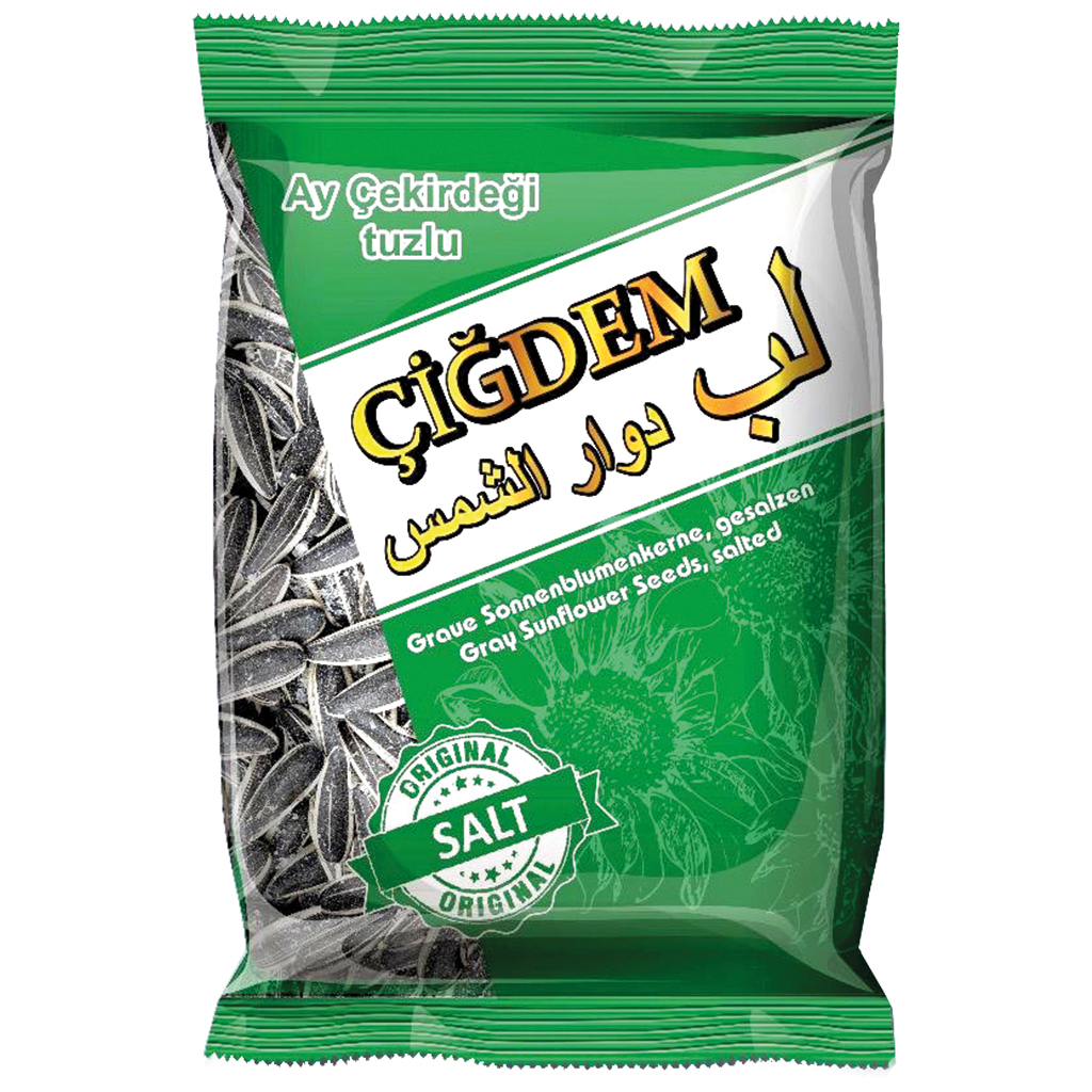 Семена подсолнечника серые, жареные, солёные "ҪIĞDEM"