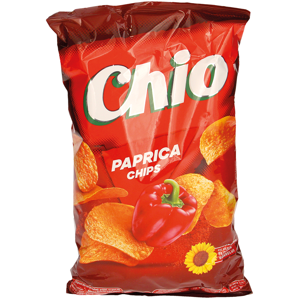 Aardappelchips met paprikasmaak