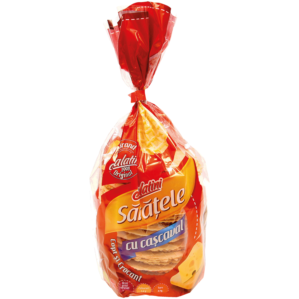 Zoute snacks met kaas.