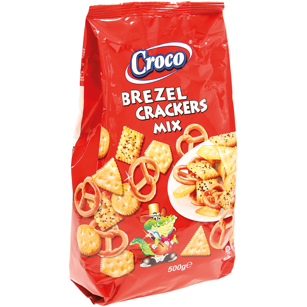 Zoutpretzel-zoutcracker mix