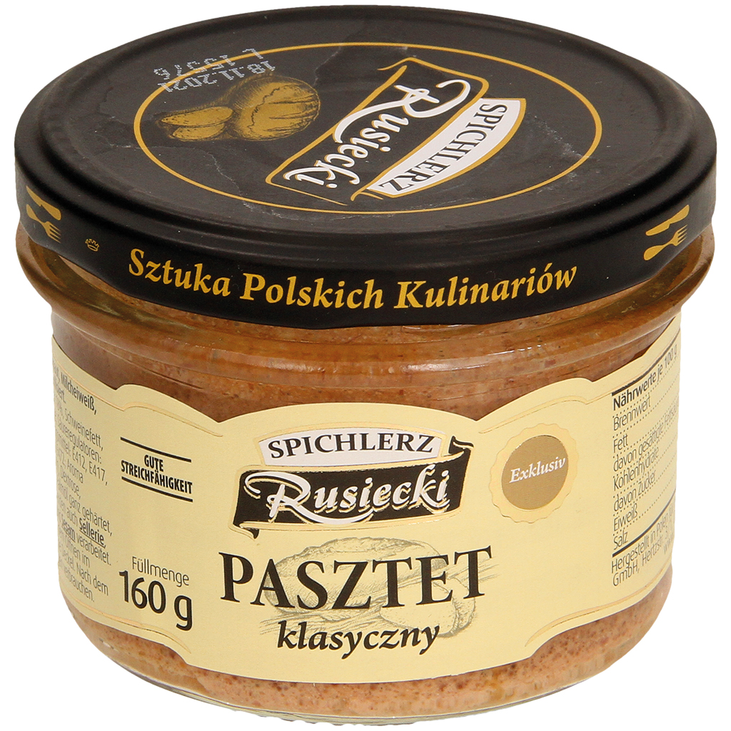 Паштет бутербродный со свиной печенью "Pasztet klasyczny"