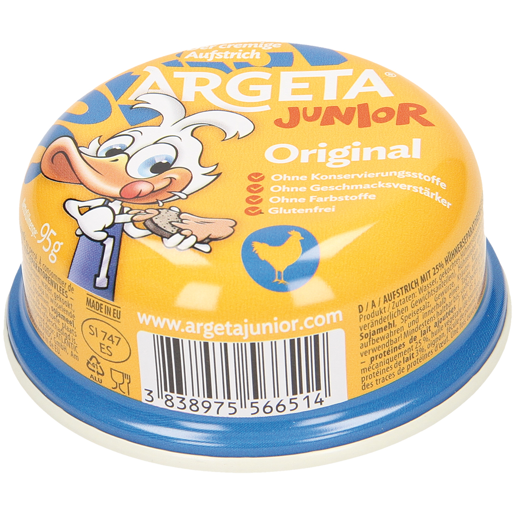 Smeerbare pasta met 25% kipseparatorenvlees - met melkeiwit "Junior"