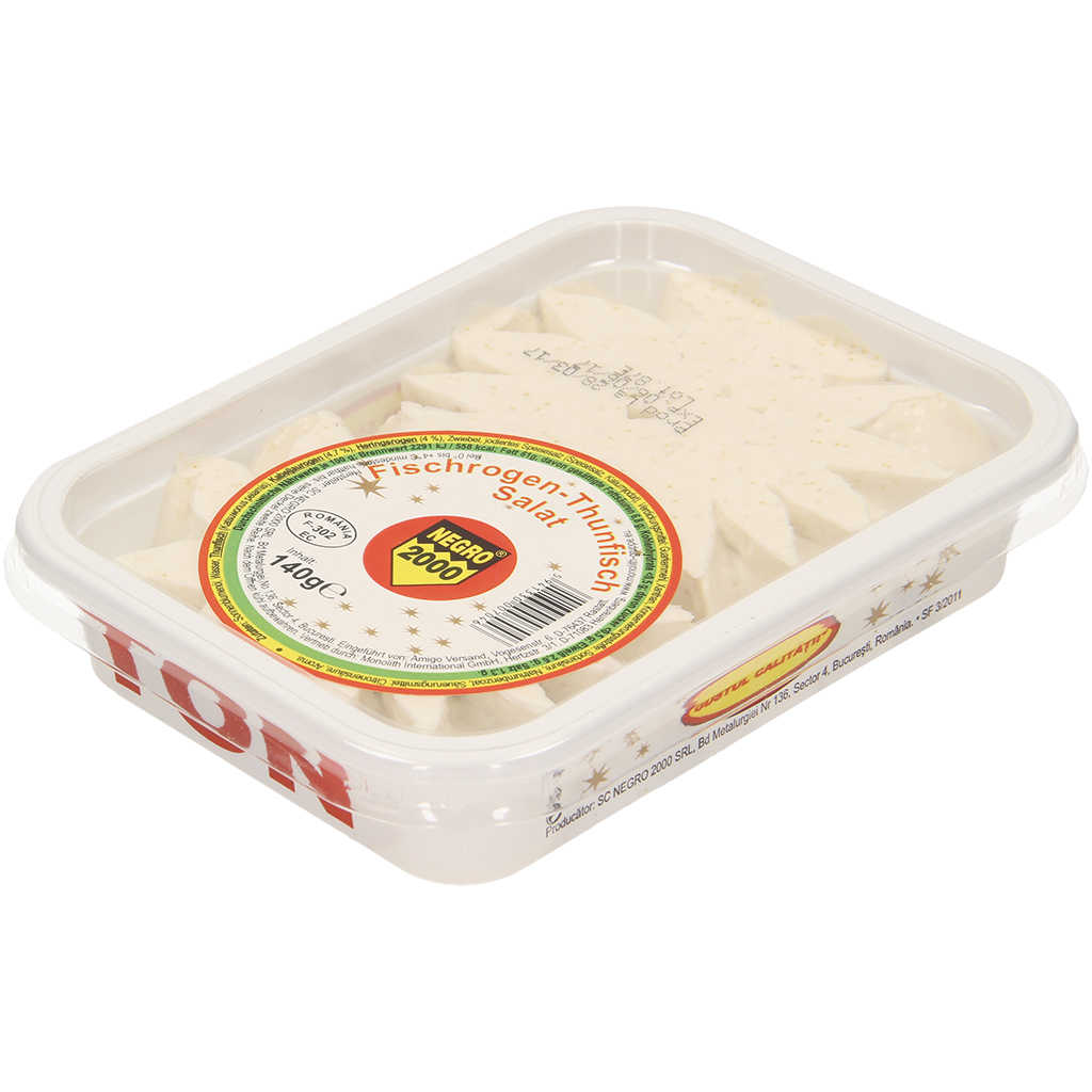 Crème met tonijn, kabeljauw- en haringkuit