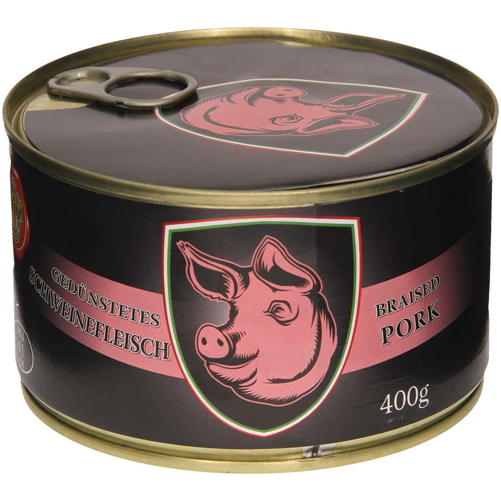 Gestoomd varkvlees, met varkenshart, gezouten, in pittige bouillon