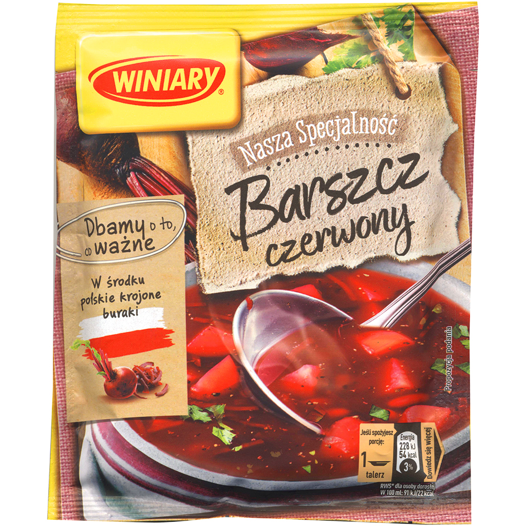 Winiary - Rode Biet Instantsoep "Borsjtj"